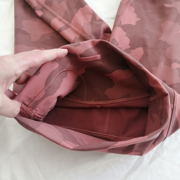 Lululemon Wunder Train High Rise Short 8" Heritage 365 Camo Brier Rose Pink 4 - Picture 11 of 15